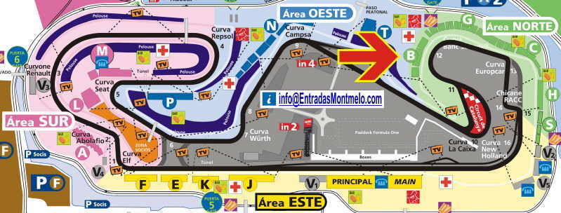 Formula-1 grandstand B 2011