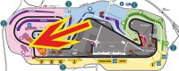 Plan Montmelo-Rennstrecke <br /> Circuit de Barcelona-Catalunya <br> Tribüne A F1 Barcelona <br />Grosser Preis Spanien F-1