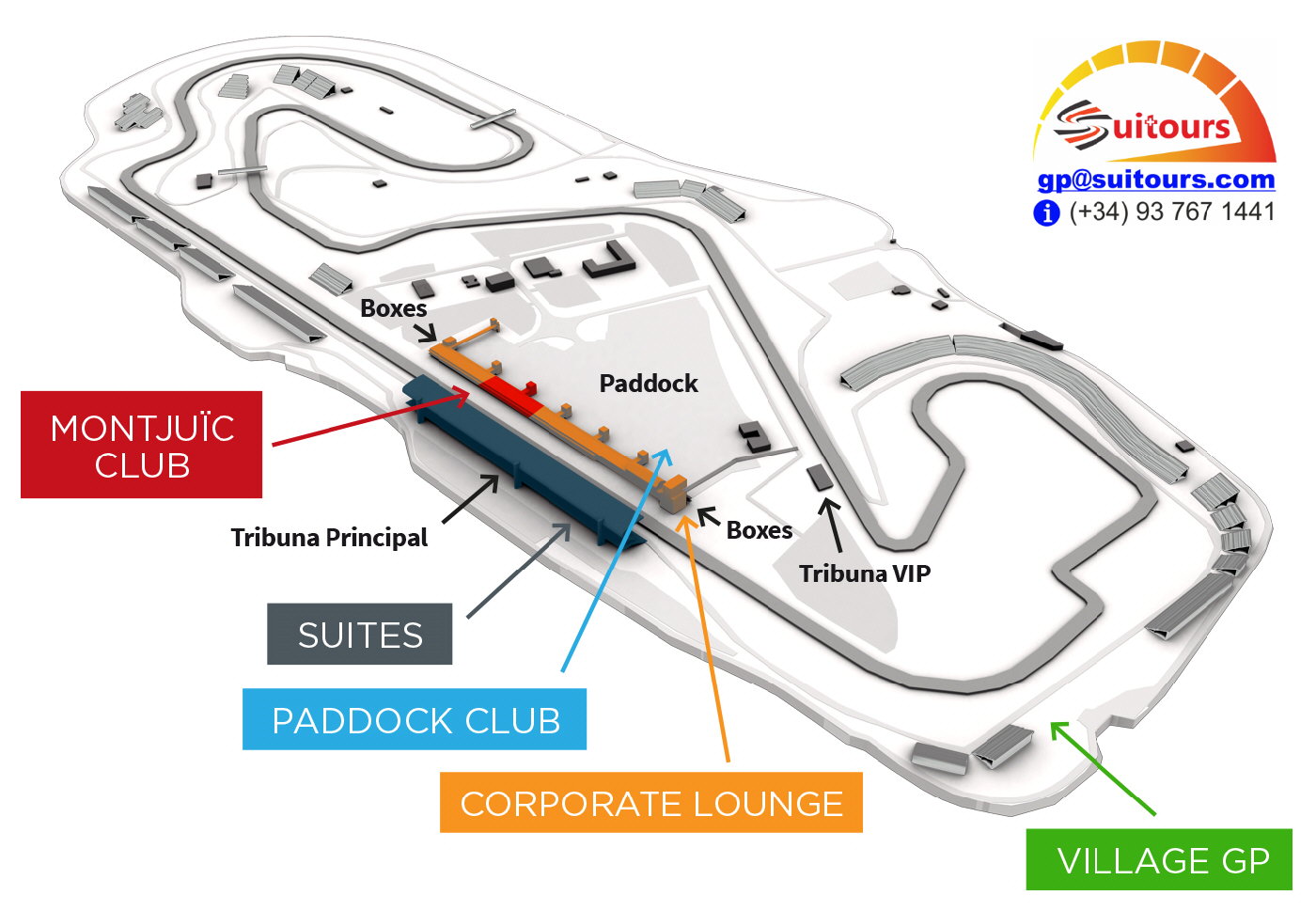 VIP Zonen Circuit de Barcelona-Catalunya